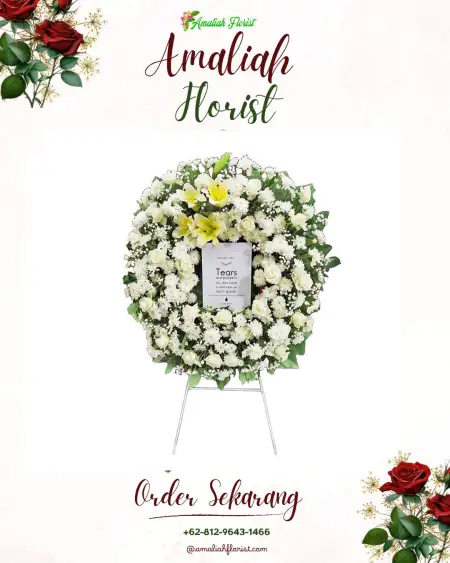 Krans Bunga Duka Selomukti