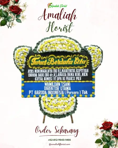 Papan Bunga Duka Selomukti
